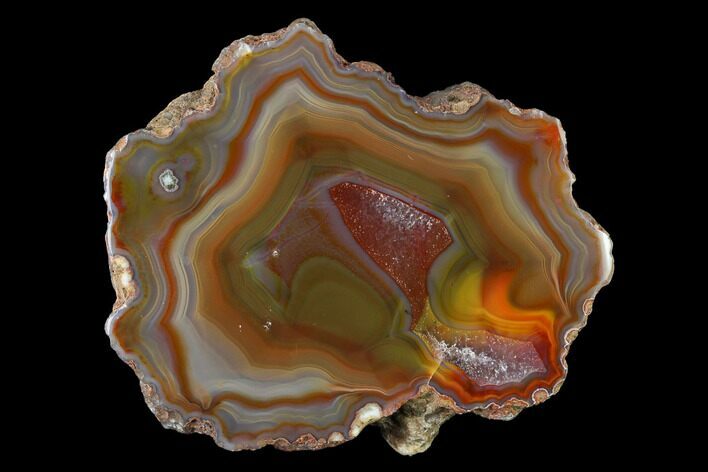 Colorful, Polished Condor Agate Section - Argentina #145528